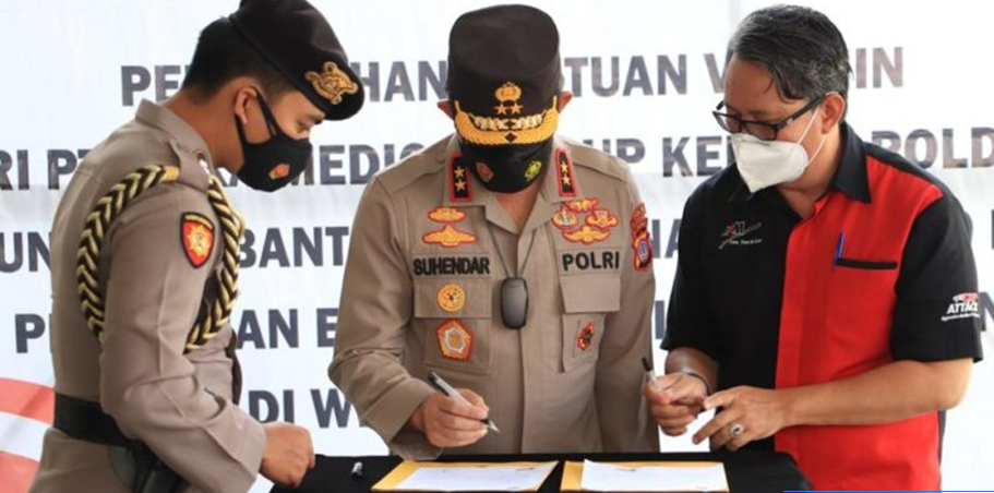Polda DIY Terima Donasi 247.200 Kapsul STIMUNO